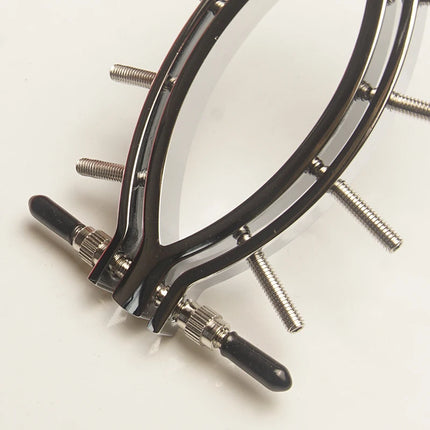 Vagina Labia Clamp Clip with Pressure Screws,Clitoris Pussy Spreader,Spread Clit Vulva Lips Wide,BDSM Sex Toys for Couples