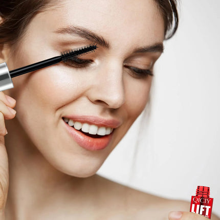 4D Black Mascara Thickening Lengthening Curling Eyelash Extension  Waterproof Long-Lasting Liquid Fiber Mascara Thick Fast Dry