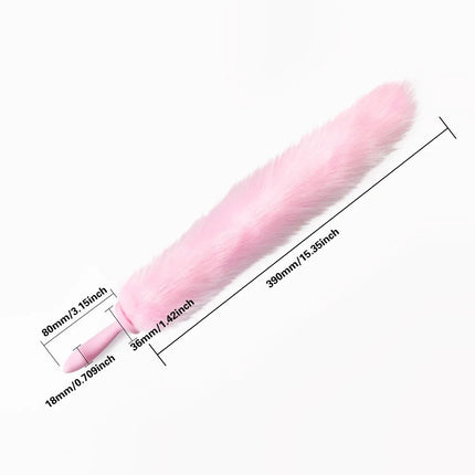 Silicone Butt Plug Sexy Plush Tail Anal Plug Unisex Butt Plug Anal Dilator Role Playing Toy Adult Game Anal Sex Toys for Women