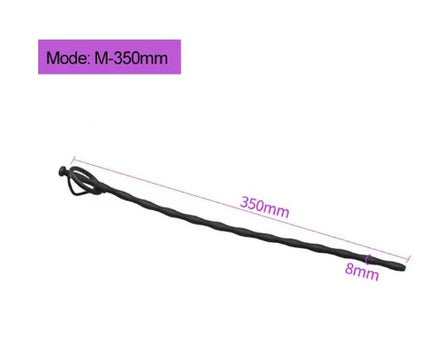 35CM Long Prostate Hollow Urethral Catheter Dilator Horse Eye Irritation Adult Sex Toys For Urethra Masturbation Men Penis Plug