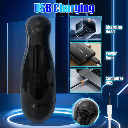 Sex Toys for Men Automatic Male Masturbator Cup Blowjob Sucking Sex Machine Suction Blowjob Vagina Masturbation Adult Supplies