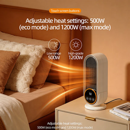 1200W Electric Heater Portable Fan Heaters Room Heater Home Office Desktop Heaters Warmer Machine For Winter Warmer for Home Use