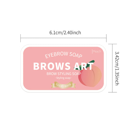 4-color eyebrow styling wax, styling gel, waterproof, natural, long-lasting, transparent eyebrow soap, eyebrow styling cream
