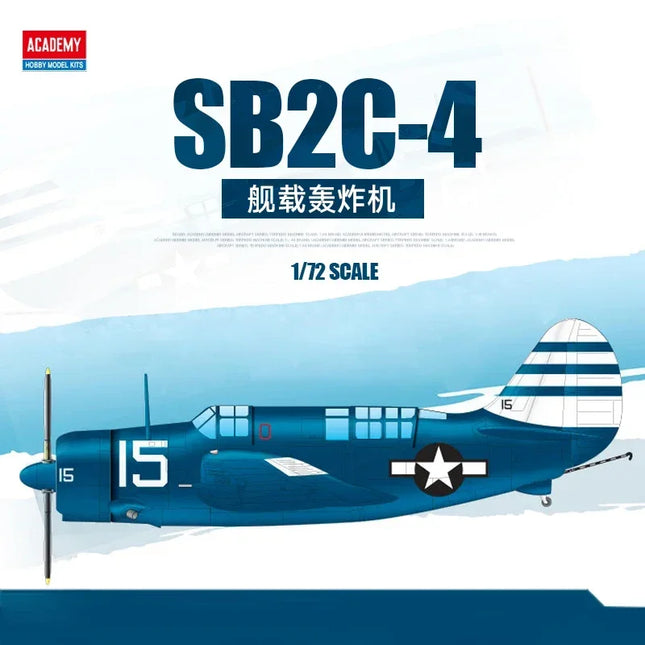 1/72 Academy Model  12545 SB2C Helldiver assembly aircraft  Scale Model Kit