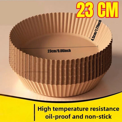 Non-stick Air Fryer Paper Liner-for Baking Microwave-Air Fryer Accessories Aerogrill Parchment for Home and Kitchen Baking Tools
