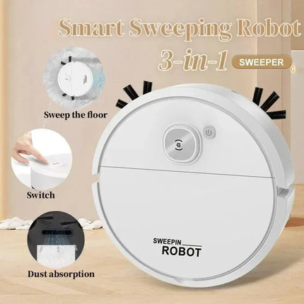 2025 Robot Vacuum Cleaner 4000Pa Strong Suction Auto Recharge Self-Cleaning Anti-Tangle Quiet Carpet Floor Pet Hair Long Battery