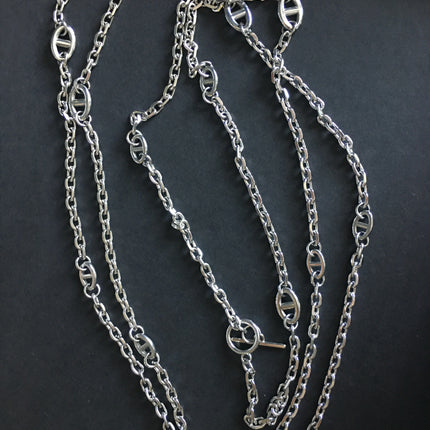 Hot sale 80, 150cm stainless steel couple necklace, multi-functional, fashionable, multi-layer bracelet, same style for men and women