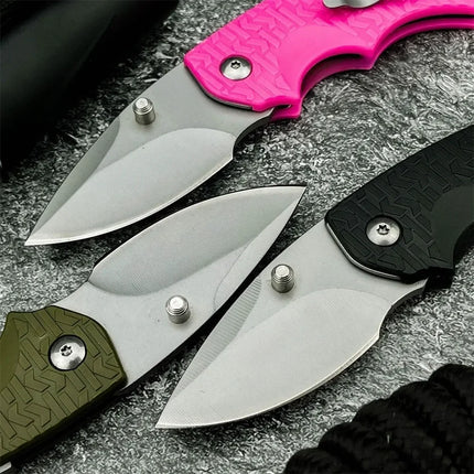 High-Quality KS 3800 Shuffle Mini Folding Knife 8Cr13Mov Blade Nylon Fiberglass Handle Outdoor Camping Hunting Hiking Tool