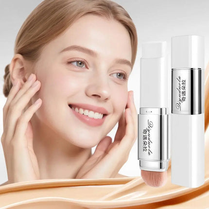 QIYUDUOLA 2in1 Color Changing Foundation Stick 13g LongLasting Concealer Pore Minimizing Lightweight Hydrating For Natural Look