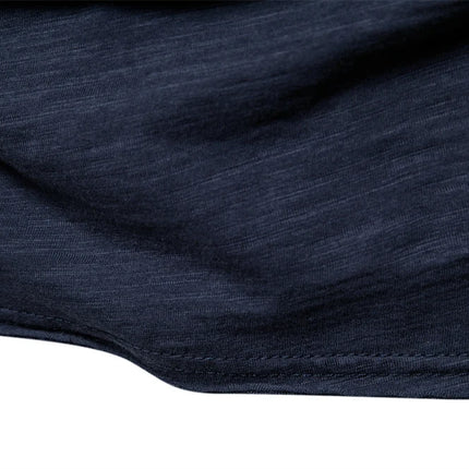 100% Cotton Men T-shirt Casual Soft Fitness Summer Thin T-shirts Men's Home Clothes O-Neck Short Sleeve Soild T Shirt for Men
