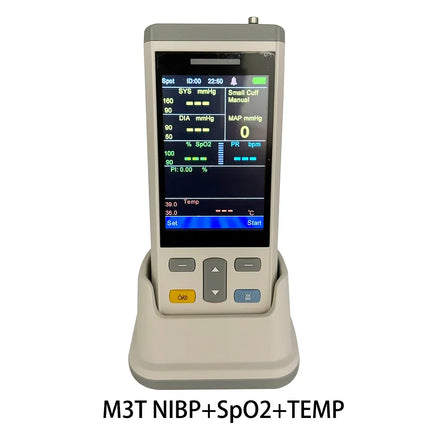 Portable Multi Parameter Pet Monitor M3TM3E - Blood Pressure, Blood Oxygen, Body Temperature, Carbon Dioxide Concentration