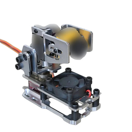 Metal Servos Pan Tilt Bracket Steering Engine Sky End Fpv Head Tracking Dual Axis Pan Tilt Model Camera 2