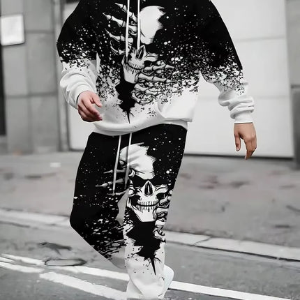 Autumn Animal Wolf Lion 3D Printed Hoodie Suit Men Sweatshirts Sweatpants Casual Fashion Two Piece Tracksuit Set Man Clothing