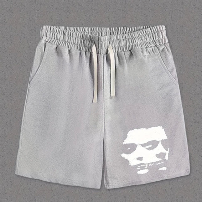 Men'S Summer New Loose-Fit Casual Sports Shorts, Gym Shorts with An Elastic Waistband - Adjustable Drawstring for Comfort,