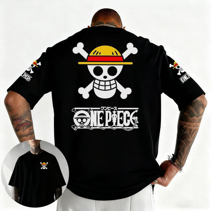 One Piece Japanese Anime Printed Men's T-Shirt Roronoa Zoro Harajuku Short Sleeve  Luffy T-shirt Clothing 2026 New Summer