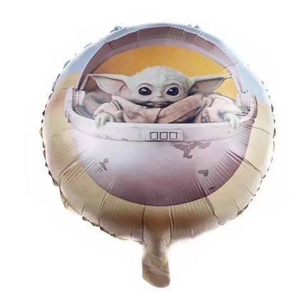 Alien Star Wars Aluminum Film Balloon Cartoon Style Boys and Girls Birthday Decoration Balloon