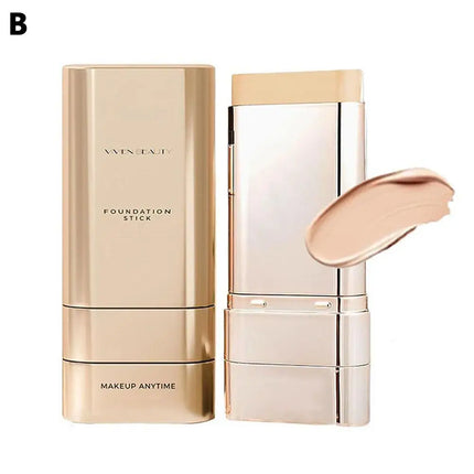 NEW Velvet Matte Foundation Stick Highly Malleable Concealer Contouring Lasting Waterproof Sweatproof High Coverage Foundation