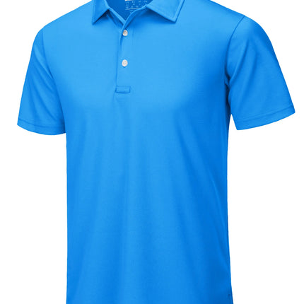 TACVASEN Summer Casual T-shirts Mens Short Sleeve Polo Shirts Button Down Work Shirts Quick Dry Tee Sports Fishing Golf Pullover