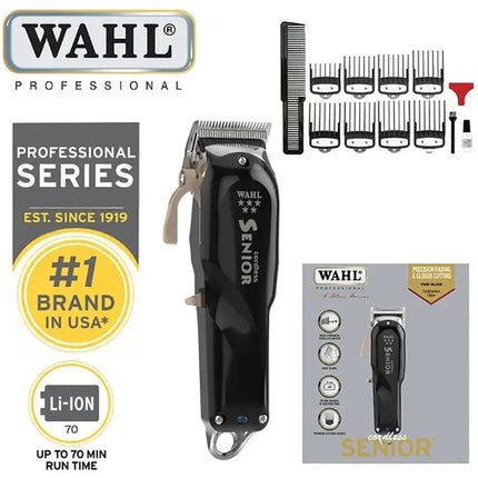 Wahl Professional Cordless Hair Clipper - 5 Star Magic Clip, Vapor, Senior, Legend