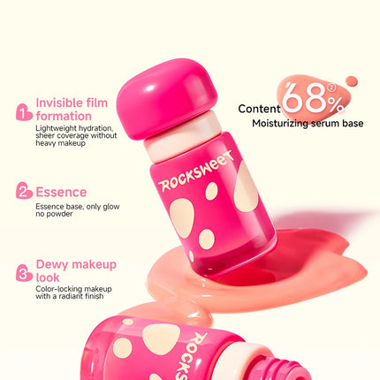 Rock Sweet Liquid blusher Rouge Vitality Pink Blush Brightening Plumping Color for the Face Hot Selling Beauty Product