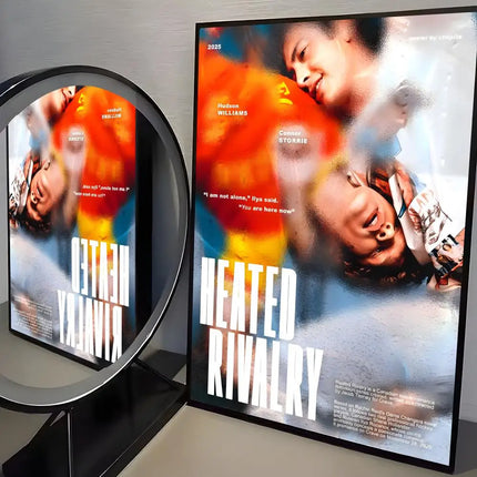 Movie H-heated Rivalry Poster Trendy And Easy-to-Apply Wall Art Stickers For Home Decor And Dorm Room Walls