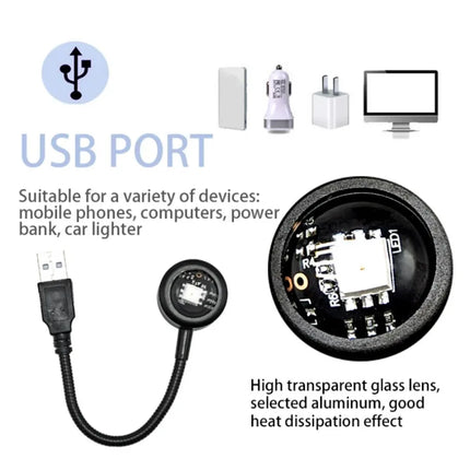 USB Sunset Lamp LED Rainbow Neon Night Light Projector Photography Wall Atmosphere sense Lighting For Bedroom Decoration Lamp