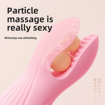 Electric Wearable Nipple Clip Vibrator G-spot Massage Stimulator Erotic Tease Nipple Breast Masturbator  Female Adult Sex Produc