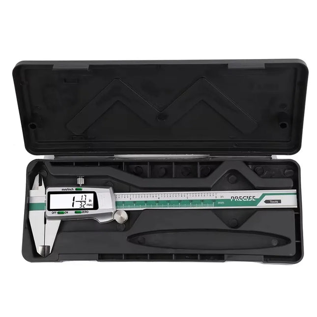 ET50 6-Inch 150mm Digital Stainless Steel Caliper High Precision Electronic Vernier Caliper Measure in Fraction/MM/Inch 0.01mm
