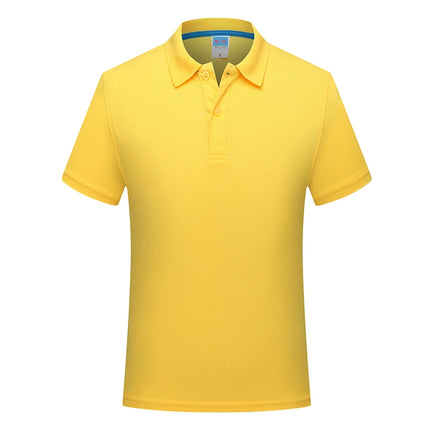 Sports quick-drying polo shirt Custom printed logo lapel cheap advertising T-shirt Marathon running embroidered pattern diy