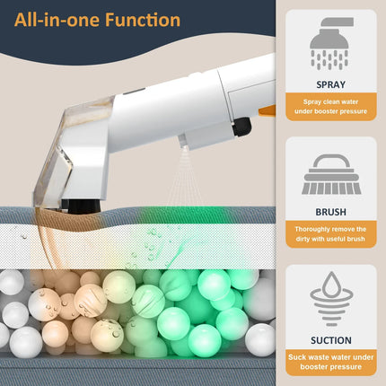 OMESER 750W Spot Cleaner Vacuum Cleaner Handheld Carpet Cleaner 15KPa 750W Spray Suction Integrated Machine Clean Machine