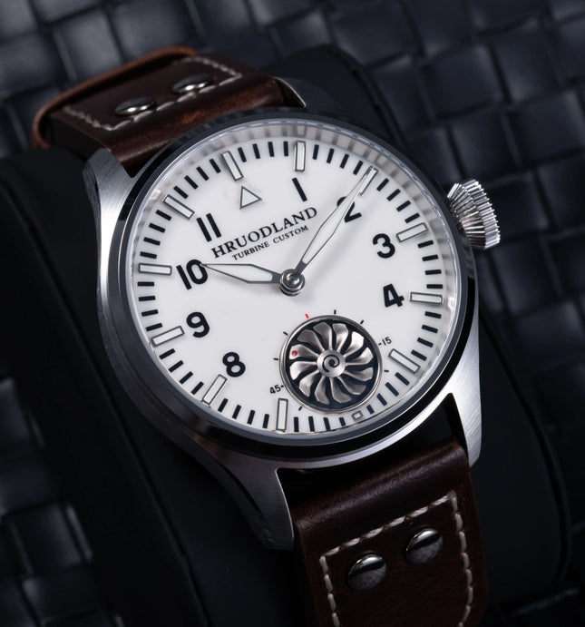 Hruodland 2026 New F016 Mechanical Men Watch Sapphire 10Bar Diving Frosted Dial BGW-9 Luminous Reloj Hombre Watches for Man Gift