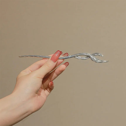 Vintage Metal Hairpins French Hair Pin Buns Trendy Hair Accessories for Women Girls