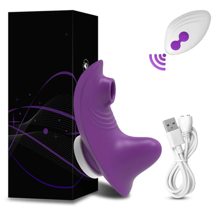 Powerful Panties Vibrator Sex Toys For Women Remote Control Sucking Vibrators Sexy Female Clitoris Sucker Stimulator Couples 18+