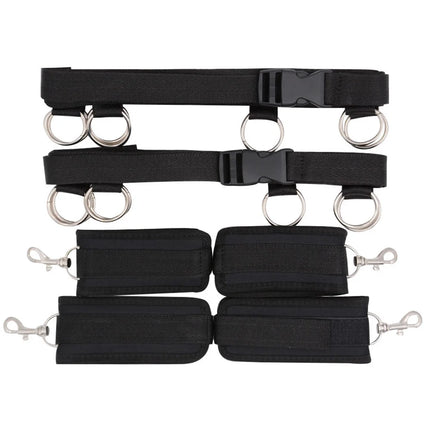 Adjustable Bed Bondage Restraints Sex Adult Under King/Queen Bed Sex BDSM Bondage With Wrist Ankle Cuffs SM Sex Toys For Couples