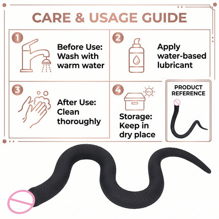36 In Long Snake Anal Plug Big Butt Plug Prostate Massager Anal Dilator Small Penis Anal Dildo Adult Sex Toys For Women Men Gay