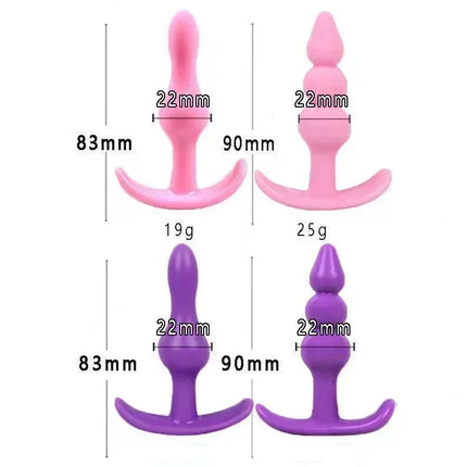 Silicone Anal Beads Plug Vaginal G-spot Massager for Women Couple Bullet Adult Masturbation Vibrator Sex Toys