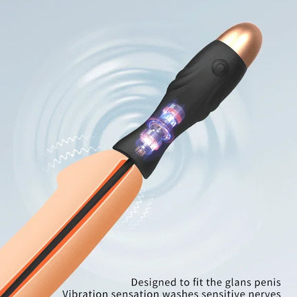 Male Urethral Vibrator Soft Silicone Urethral Dilator Set Catheter Penis Plug Sounding Horse Eye Stimulation for Probe  AdultMan