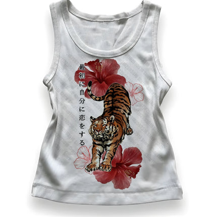 Women's Top Y2k Woman Clothes Trashy Y2k 2000s Tops Female Clothing Crop Top Sexys Summer 90s Vintage Clothes Tanks & Camis Emo