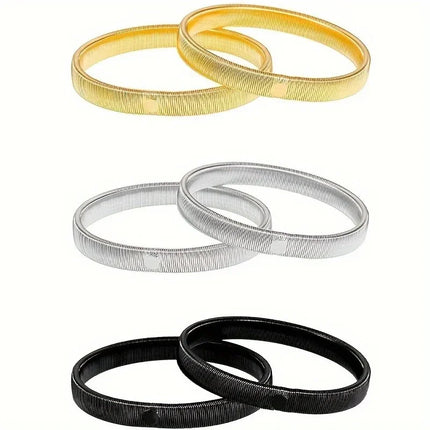 2pcs Anti-Slip Shirt Sleeve Holders Arm Bands, Sleeve Garters for Men and Women  Adjustable, Comfortable Easy to Use Accessories