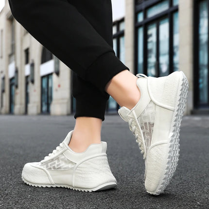Brand protection 2026 new men's lightweight non-slip breathable wear-resistant running sports fashion versatile casual shoes