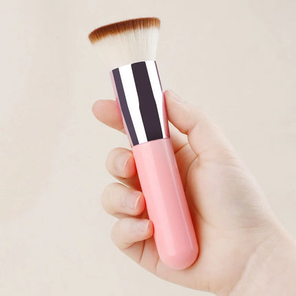 1Pcs large flat head foundation make-up BB cream liquid foundation soft hair seamless makeup brush concealer