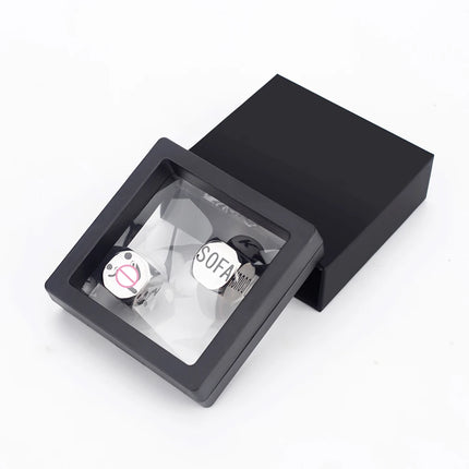 High Quality Stainless Steel Sex Position Dice 6 Sides Erotic Posture Adult Games Sex Dice Flirting Sex Toys for Couples Gifts