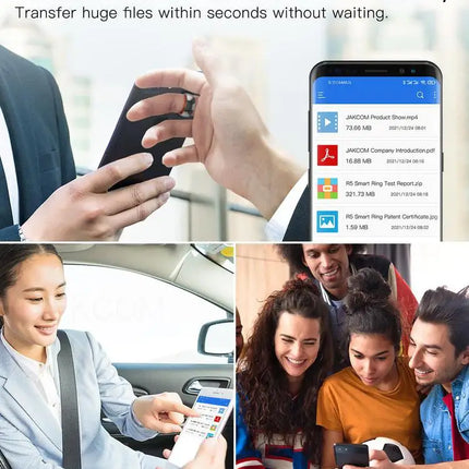Smart Ring Smart Wearable Device, 125KHZ 13.56MHZ NFC 6 RFID Cards Jakcom R5 Smart Sharing for GPS ID IC IOS Android WP Phones