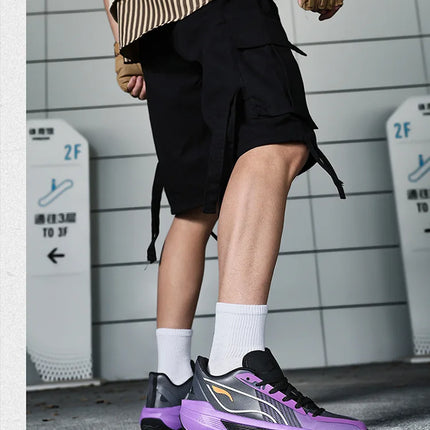 large-size basketball shoes wear-resistant summer sports sneaker with shock absorption professional combat for student children