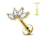 Gold Color-9 / 0.8x5mm