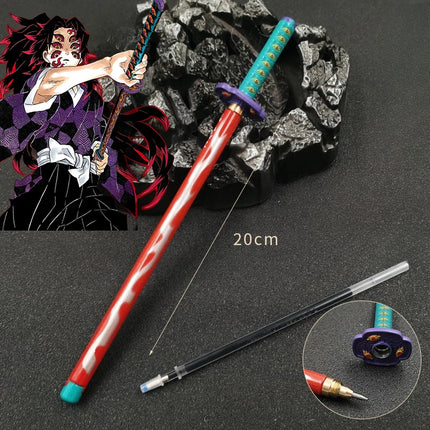 20cm  Anime Peripheral Neutral Pen/my Wife/Zenyi/moth/butterfly Blade Day Wheel Knife Stationery Signature Pen
