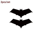 Black / 2pcs of 10x4cm