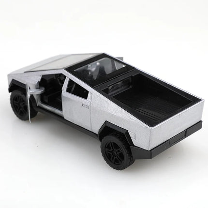 (Bagged) 1:36 Scale Cybertruck Pullback Alloy Car, Children's Toy