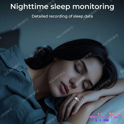 2026 New Smart Ring Heart Rate/Health Sleep Monitor Multi Sport Modes IP68 & 10ATM Waterproof Use Time 3 Days Rings Gift For Man