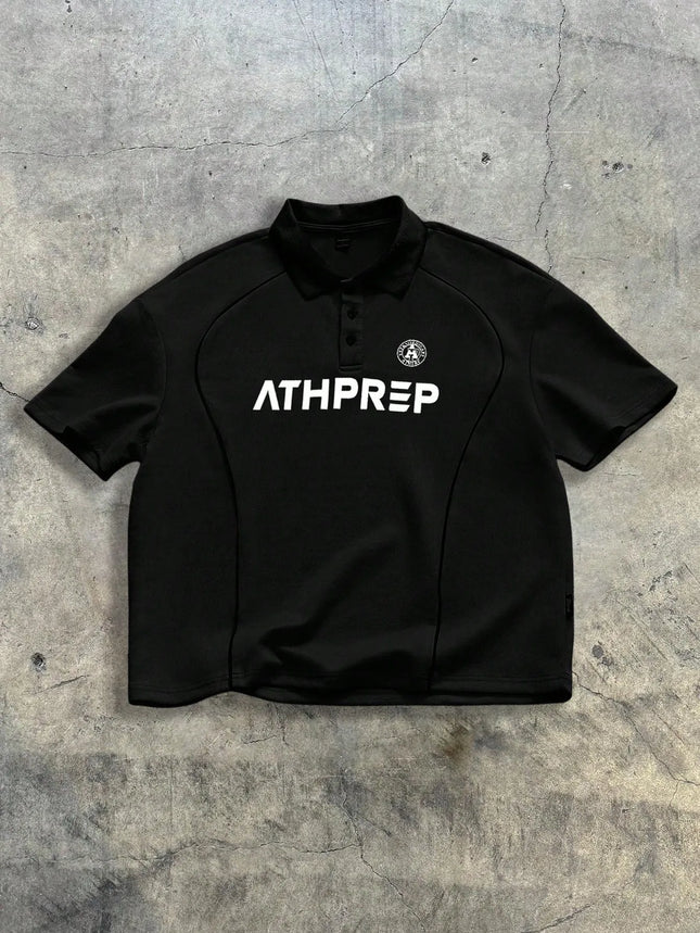The new men's short-sleeved POLO shirt for summer 2025 is casual fashionable and soft with 3D letter pattern printing